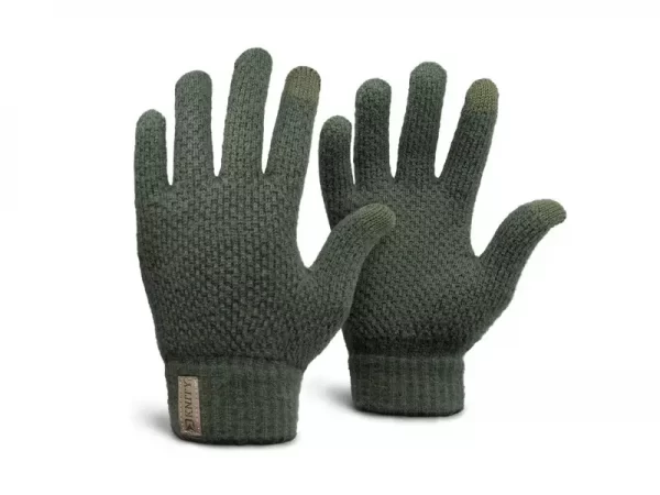 Knitted gloves Delphin KNITY